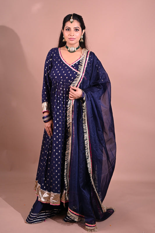 Midnight Noor Anarkali Set