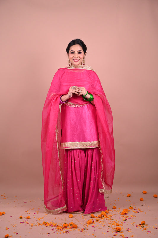 Gulabo Sharara Set