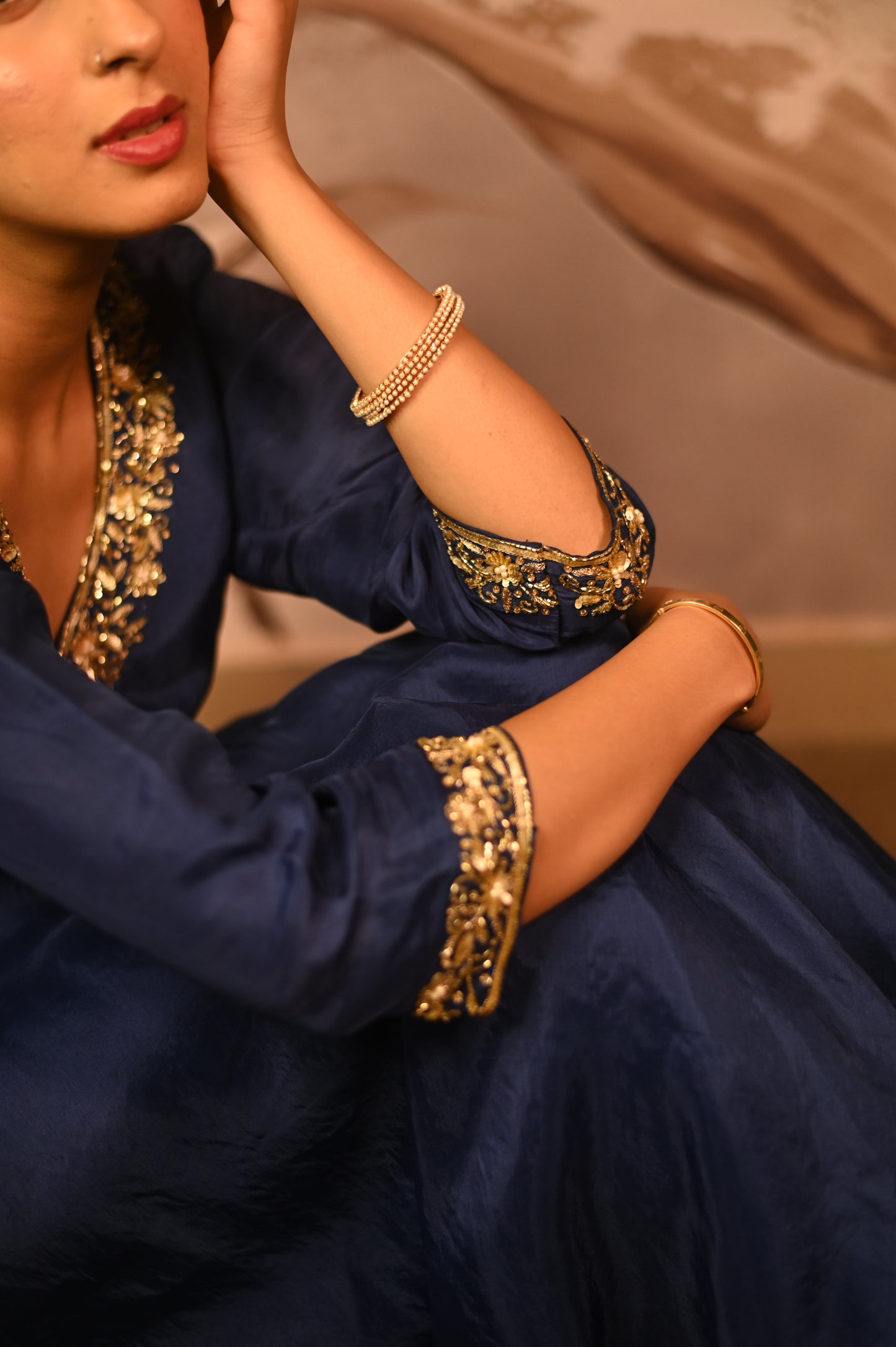 Blue Moon Anarkali Suit