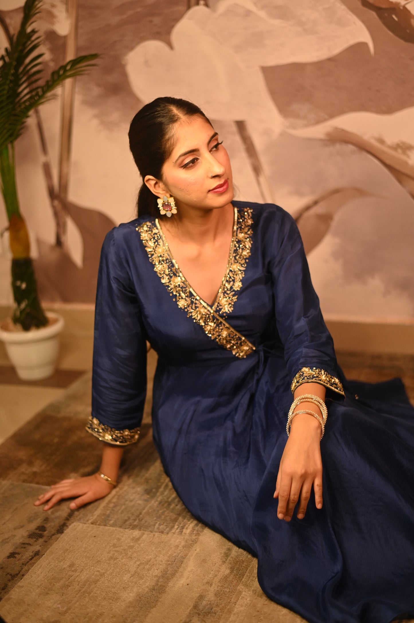 Blue Moon Anarkali Suit