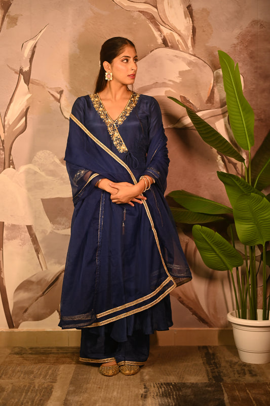 Blue Moon Anarkali Suit